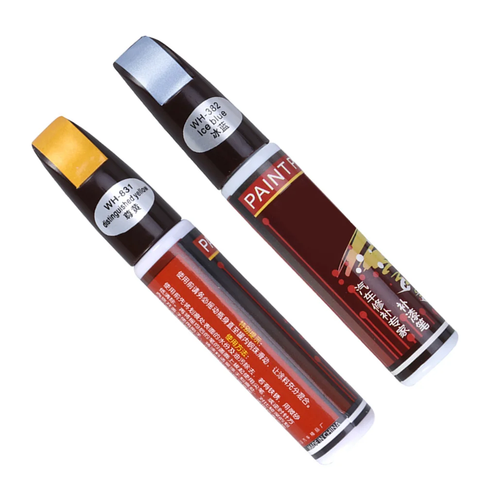

2Pcs Car Touch Up Paint Pen Durable Vehicle Scratch Remover Scratch Repair Pen Automotive Auto Paint Tool Car Accessories