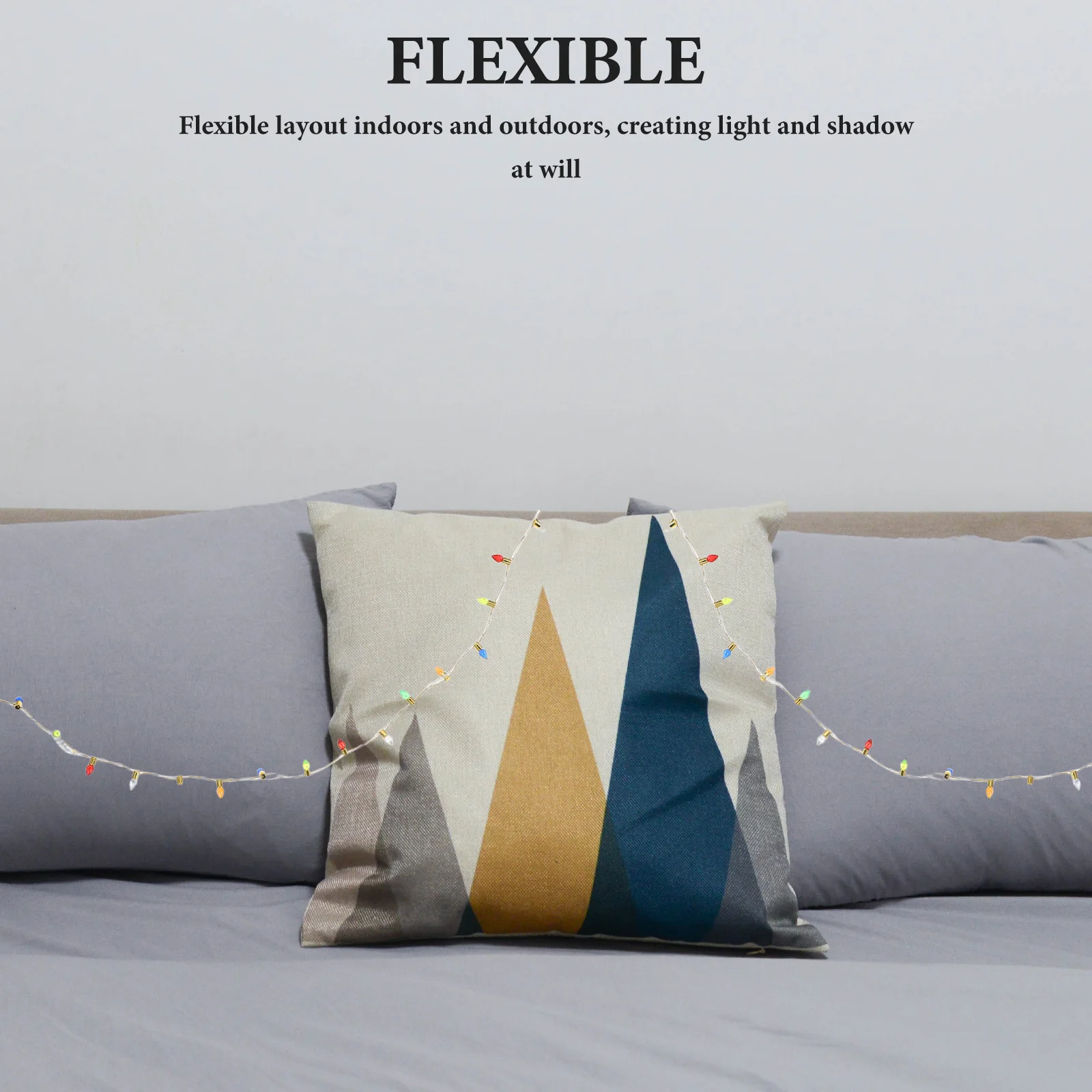 

10M 50Led Atmosphere Light String Energy Efficient Portable Powered Led Fairy Lights For Bedroom Indoor Outdoor Holiday