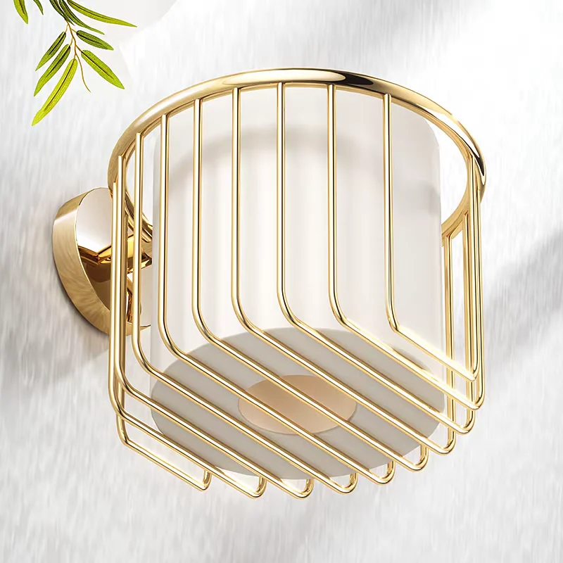 Waterproof Wall Mount Toilet Paper Holder Brass Shelf Toilet Roll Tissue Paper Storage Rack Storage Basket Rack Bathroom
