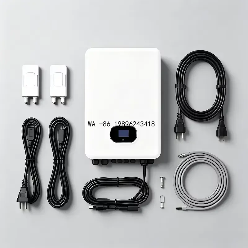 Wmwmnu 5KW Off Grid Solar Kit Wide AC Input Auto 50/60Hz Detection for Home Garden RV Power Supply Multi Scenario Use