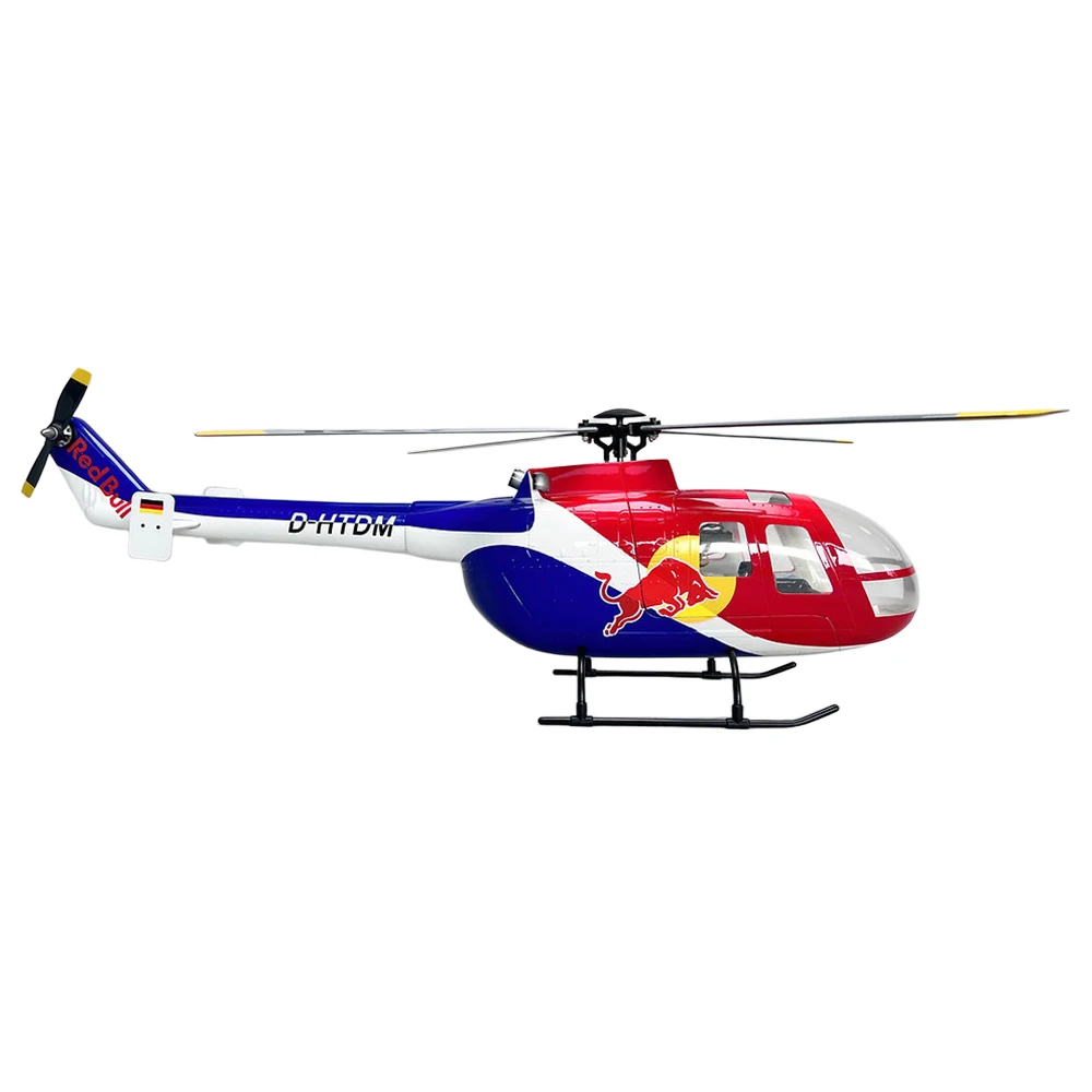 ROBAN BO-105 450 Klasse 2.4G 11CH GPS Gestabiliseerde Schaal RC Helicopter RTF Met X2 Vluchtcontroller 4 Blades