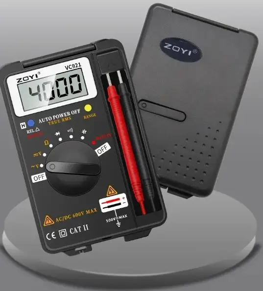 Premium ZOYI VC921 Digital Multimeter Handheld Pocket Tester