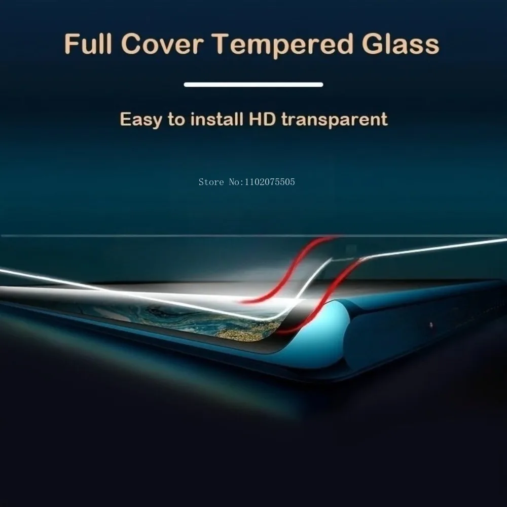 3 Stück One-Click-Film-Applikator aus gehärtetem Glas für Xiaomi Poco M8 Pro HD glänzender Displayschutz für Xiaomi Poco M8 Films – Detail 3