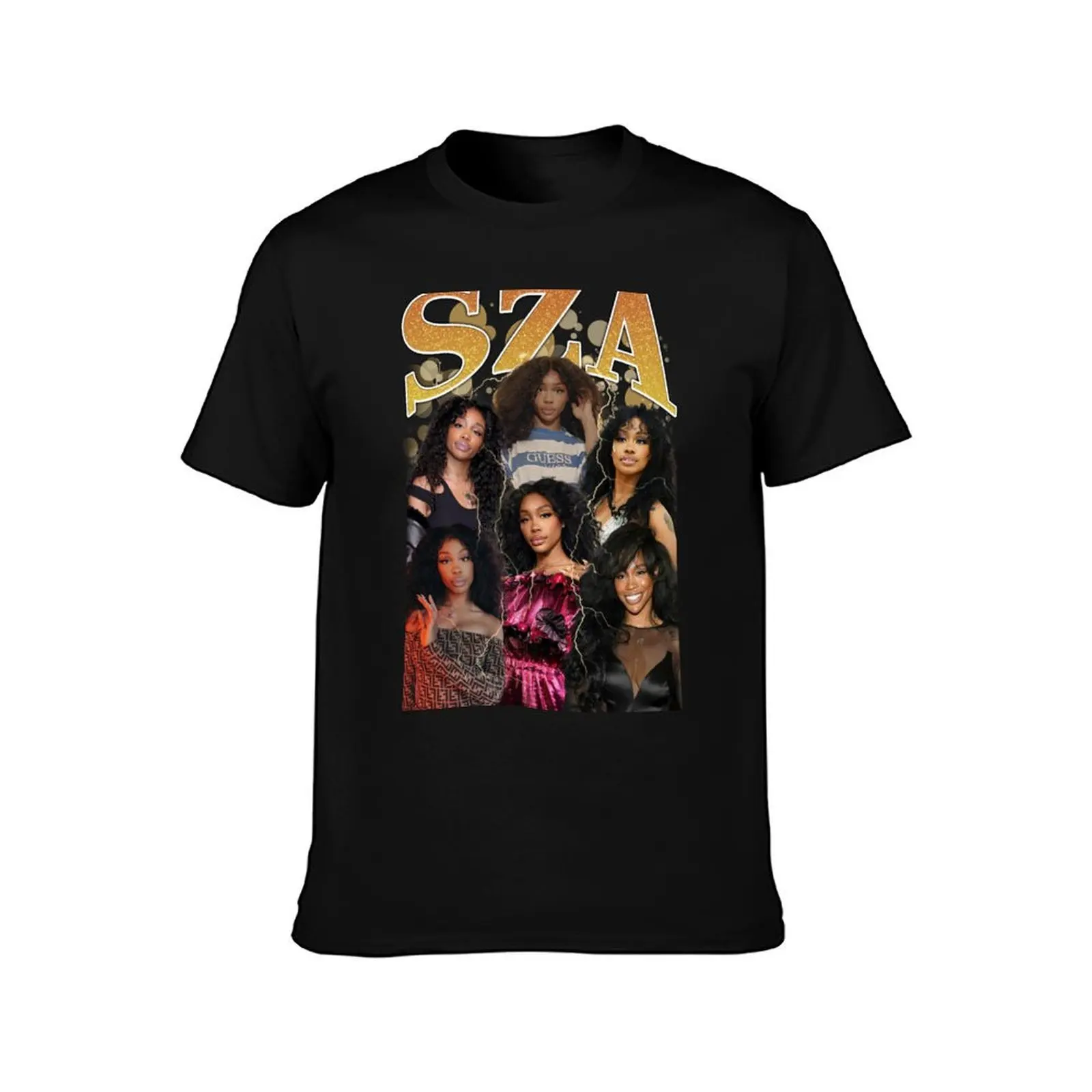 SZA Bling T-Shirt Casual Streetwear Short Sleeve Tee