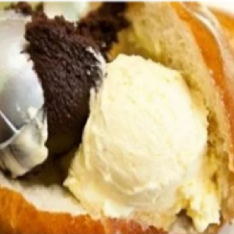 

Electric Ice Cream Panini Sandwich Press Ufo Hamburger Maker Machine