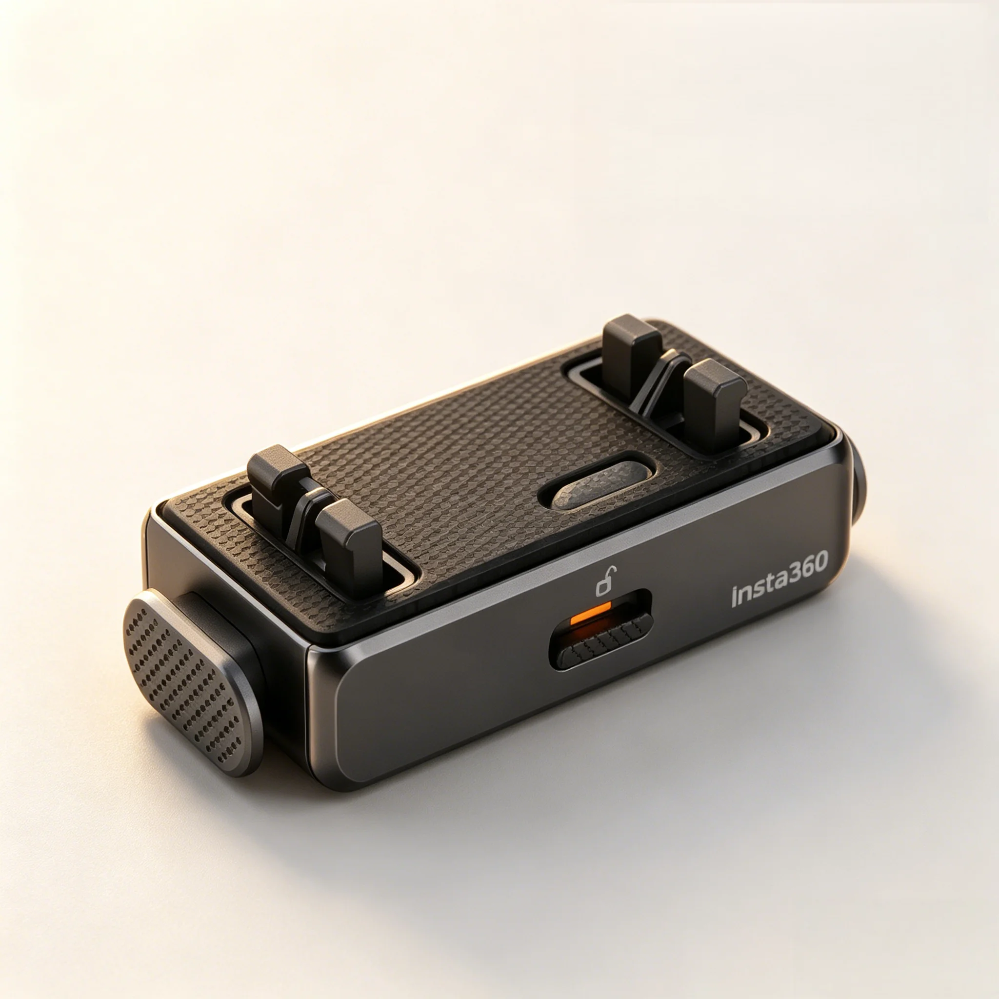 Secure Lock Quick Release Mount For Insta360 X5 X4 Air, Magnetic Bracket, Precision Fit, Lightweight & Easy Swap Design
