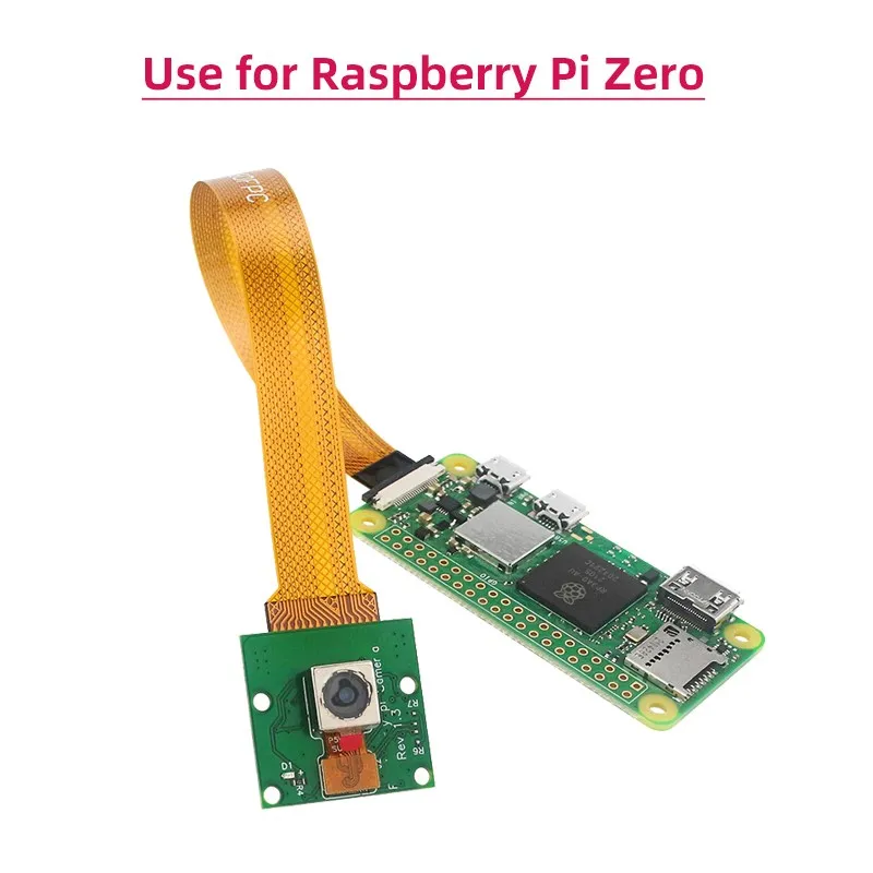 Módulo de cámara de interfaz Raspberry Pi AF, 5MP, OV5647, enfoque automático, 65 °, 15 Pines, RPi 4B 3B + 3B Zero 2 W