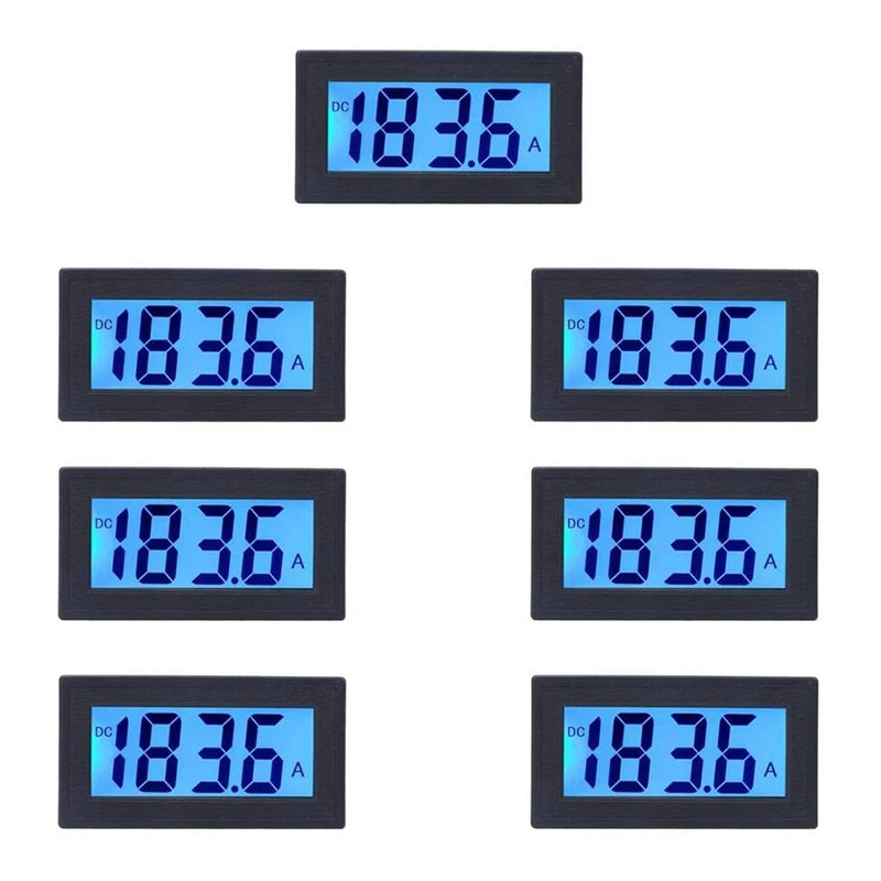 Digital Voltage Tester LCD Display Voltmeter Panel Precision Volt Monitor For Measuring Voltmeter (DC 0-200MV)