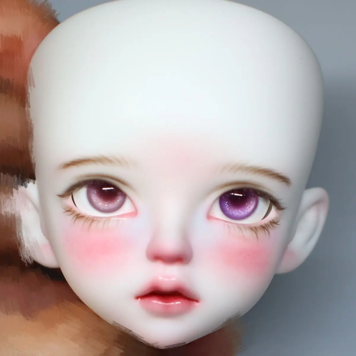 12/14/16/18/20mm Doll's Eyes for 1/3 1/4 1/6 Bjd Doll Imitation Glass Eye Resin Plaster Eyeball Toys Doll Accessories, No Doll