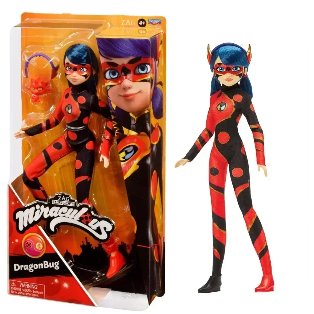 Miraculous Ladybug Cat Nior Queen Bee Action Figure Super Hero Joints Movable Dolls Toy Collectible Kids Birthday Gifts