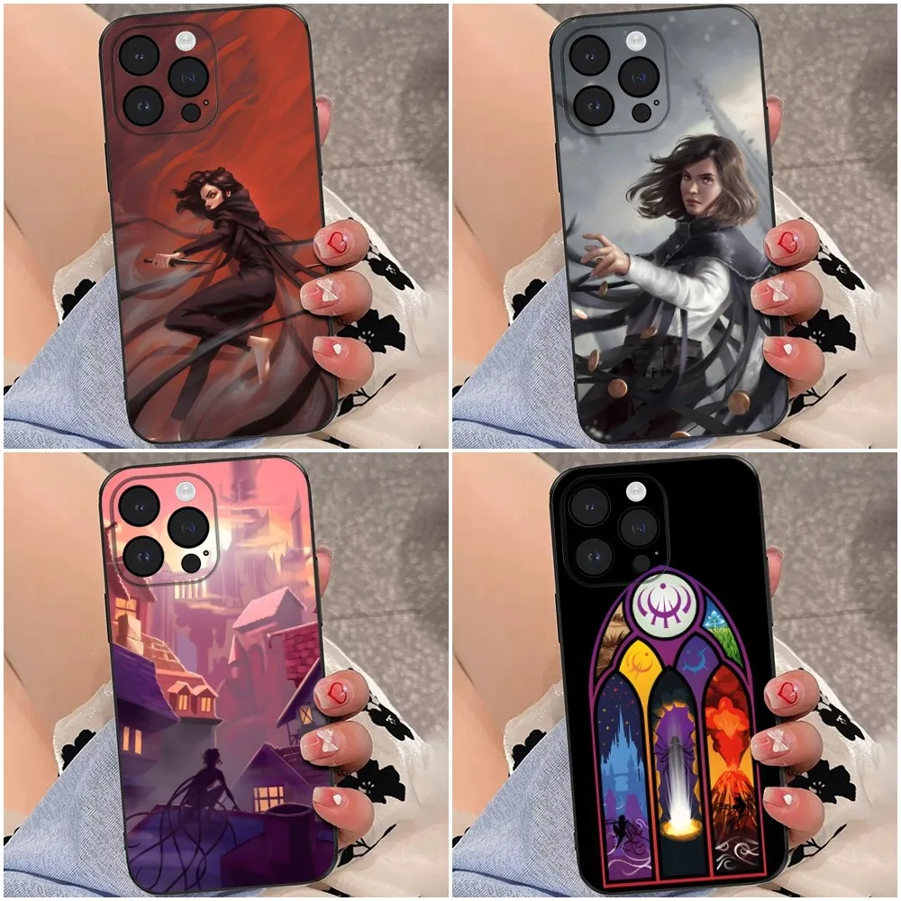 Mistborn Trilogy Vin Phone Case For iPhone 16,15,14,13,12,Pro,Max,11,7,8,Plus,XR,XS Max Shockproof Silicone Soft Shell