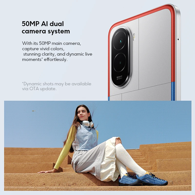 POCO M7 5G الإصدار العالمي سنابدراجون ®   هاتف ذكي 685 بشاشة 6.9 بوصة 144 هرتز FHD + DotDisplay كاميرا 50 ميجابكسل وبطارية 7000 مللي أمبير في الساعة Xiaomi HyperOS 2 NFC