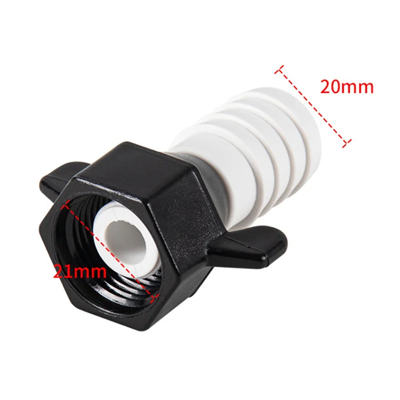 ABFY-8Pack 1/2 Inch X 14 NPT X 1/2 Inch Barb Elbow And Straight Swivel Adapter RV Water Pump , Female Threaded Pex Fittings