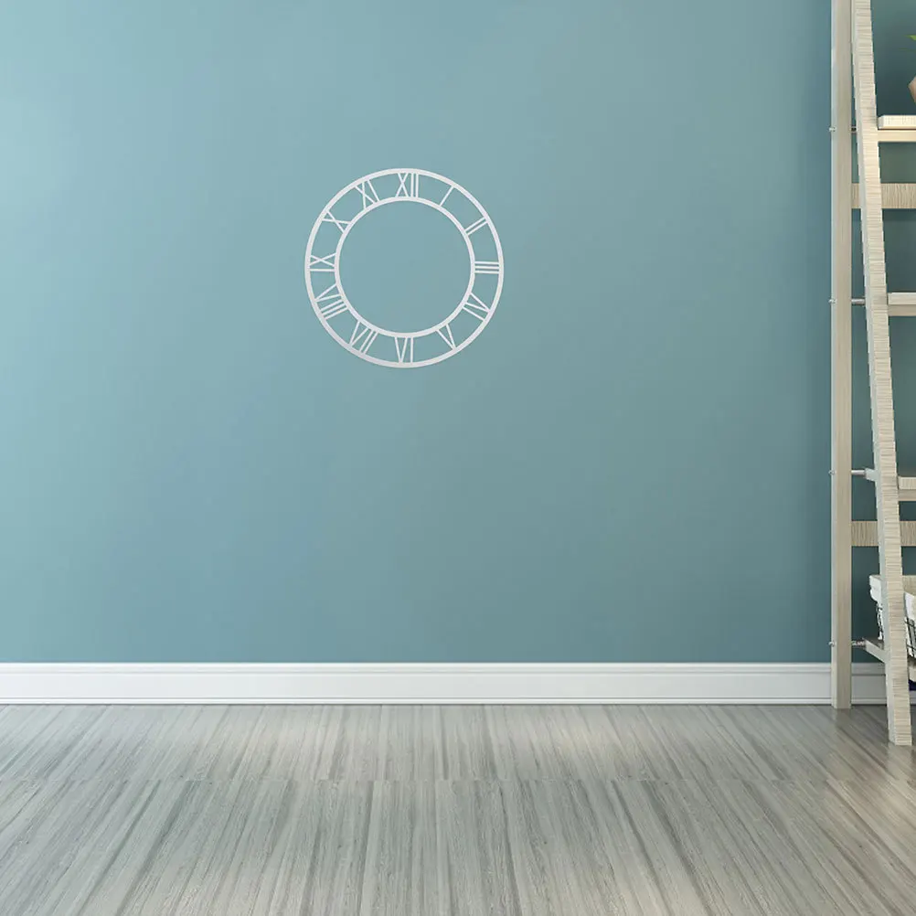 

Diy Clock Dial Plate Decorative Wall Stickers Numbers Face Roman Numerals Decal