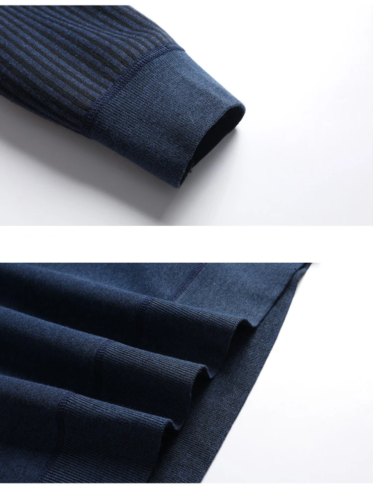 Men's Streetwear Solid Color Knit Sweater Warm Men Clothing Casual Pullover Fashion Hombre Male Spring Autumn Sweat-shirt