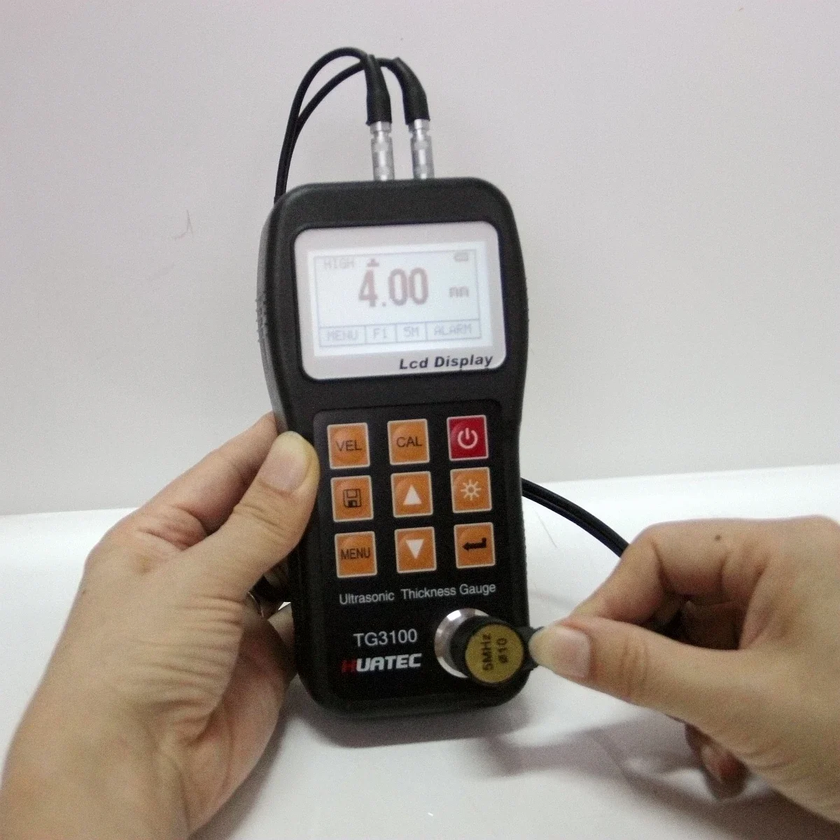 TG3100 Plastic 0.75mm - 300.0mm measure range tester NDT testing Ultrasonic wall thickness gauge tools