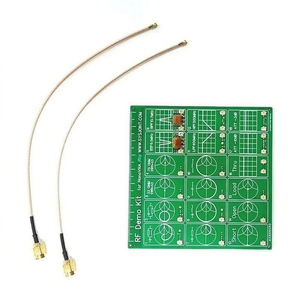 1set RF Kit For NanoVNA Essential Tool For RF Kit For Nanovna Vector Network Analyzer Low-pass High-pass Band-pass Filters