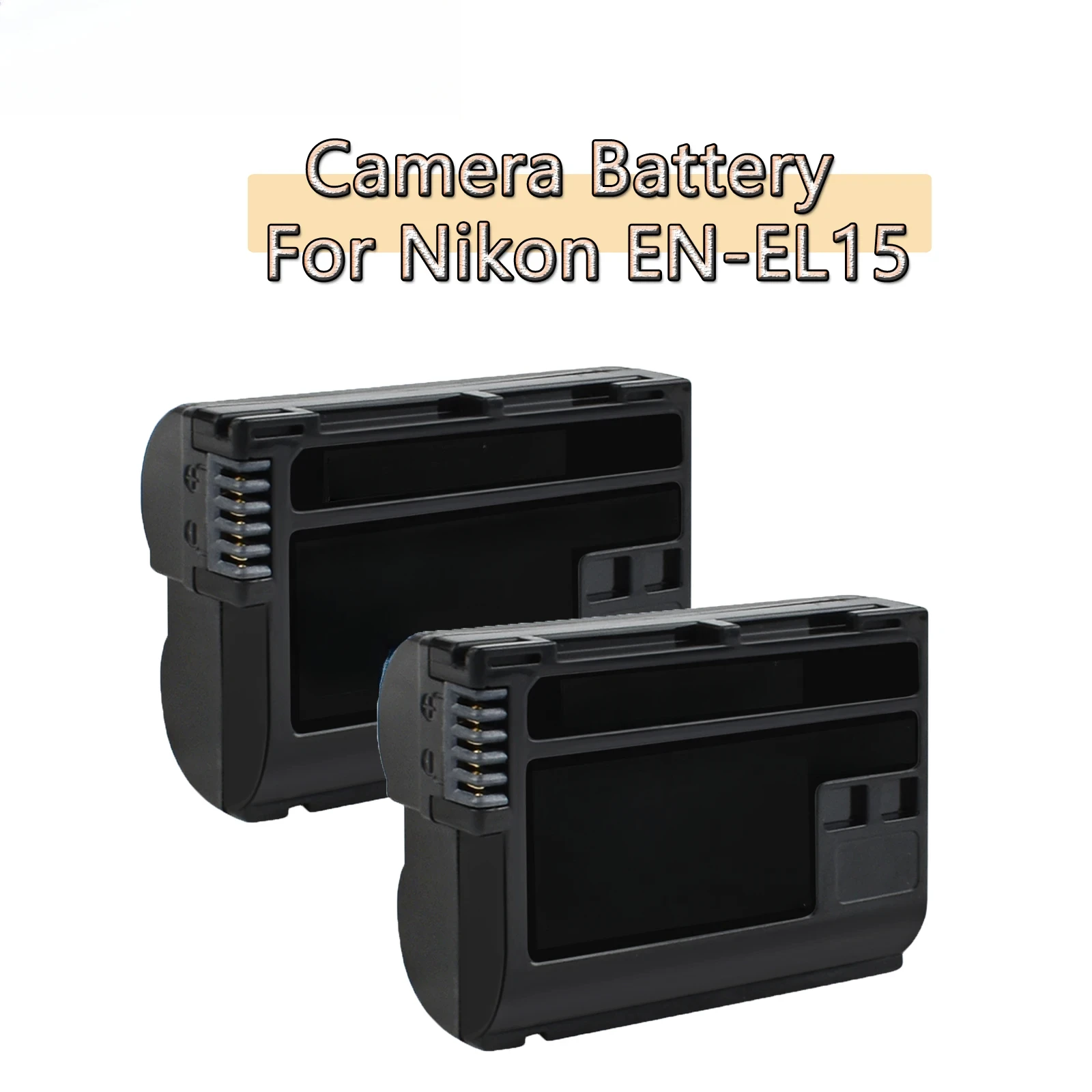 For Nikon DSLR D600 D610 D800 D800E D810 D850 D7000 D7100 D7200 L50 7V 2550mAh EN-EL15 ENEL15 EN EL15 Camera Battery