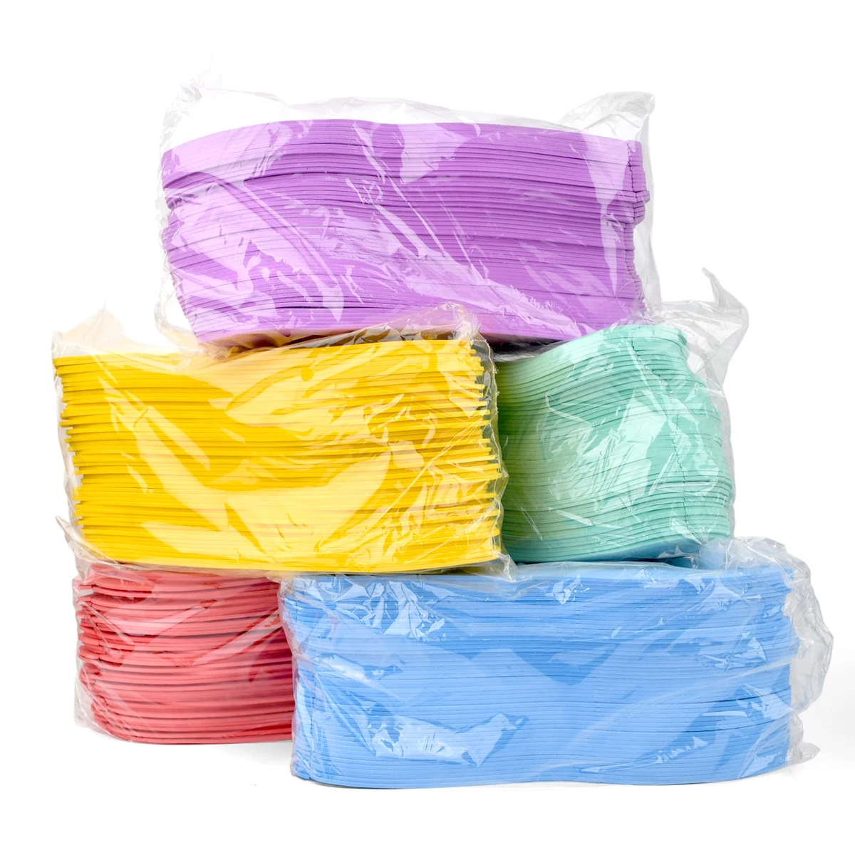 120Pairs Disposable nail art slippers beauty salon 2.5mm EVA foam hotel travel slippers