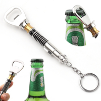 13cm Star Wars Bottle Opener Keychain Modelled on Luke's Lightsaber From Return of the Jedi Metal Bar Cap Beer Opener Tool