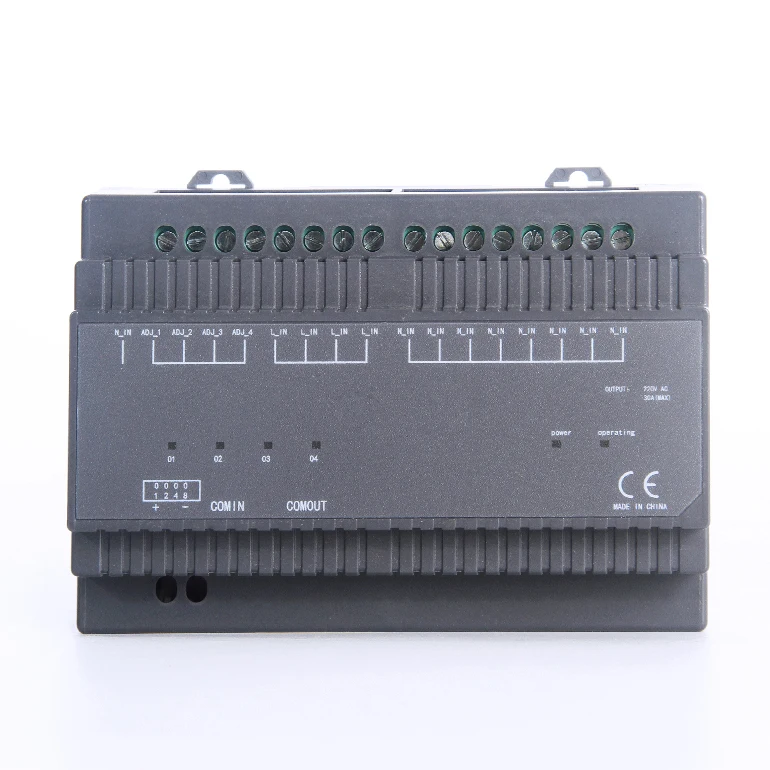 2026 Modular Guest Room Intelligent Control System Remote Rcu Control Host 4-way Thyristor Dimming Module