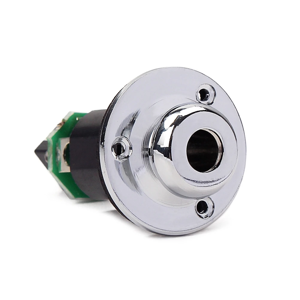 

Guitar Parts Cylinder Output Socket Endpin Electric Wires Acoustic Input Jack Guitar Bass Instruments 25mm 635mm