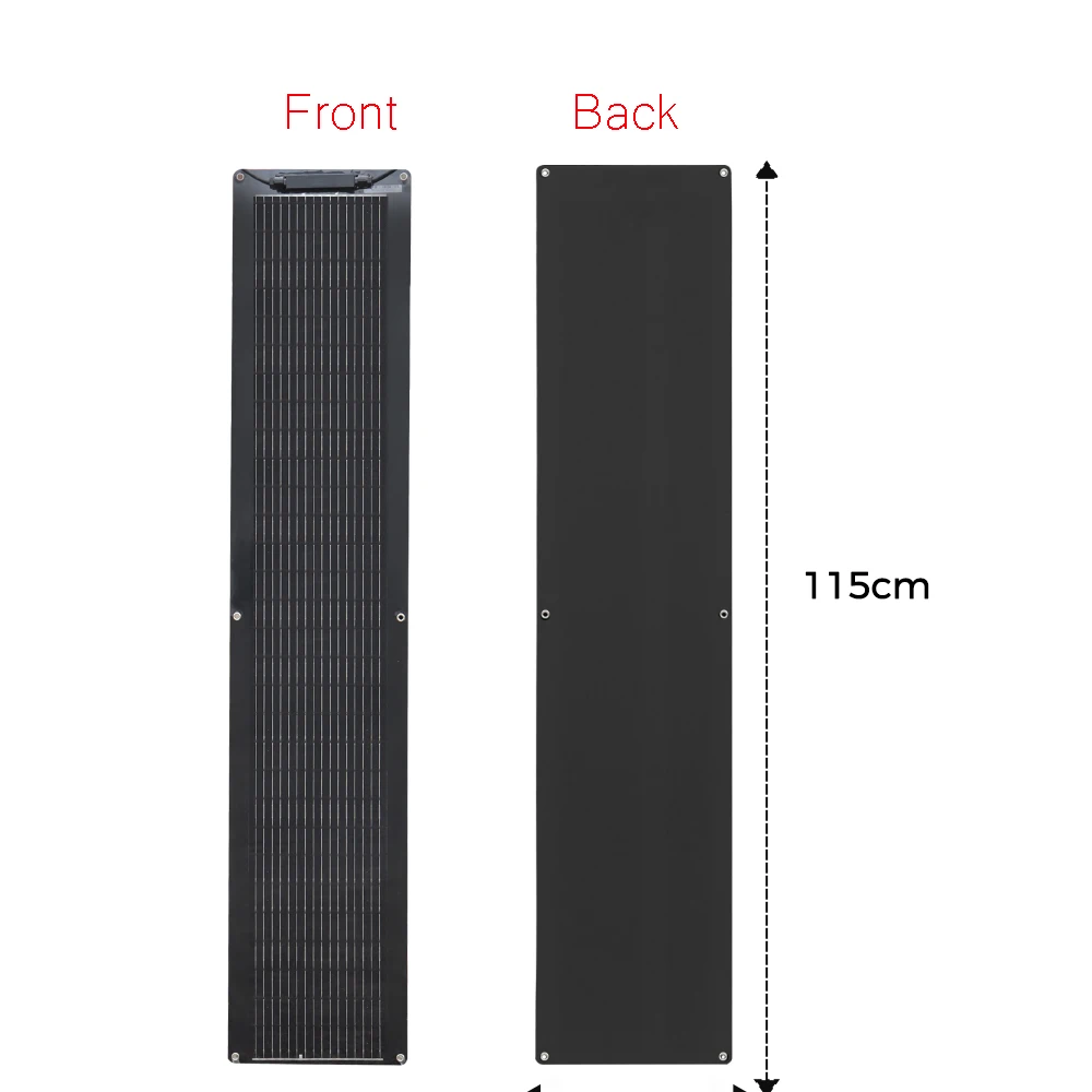 XINPUGUANG 100W elastyczny panel słoneczny monokrystaliczny krzemu 50W 100W panele słoneczne do łodzi samochód kempingowy jacht 12v/24V ładowanie akumulatora  50 w Solar Panel 100 W Solar Panels Solar cell kit module — zdjęcie produktu 3