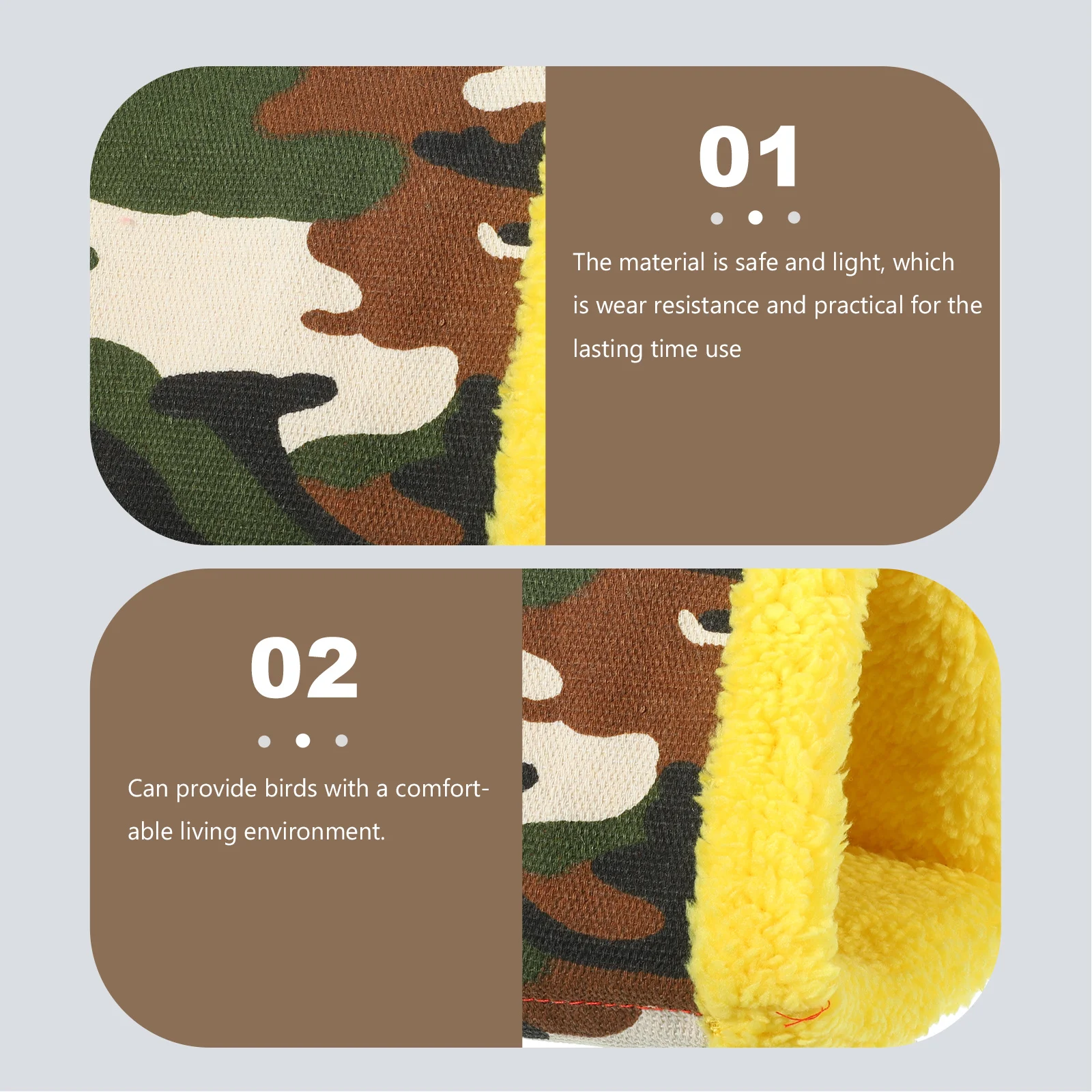 

Bird Nest Hammock For Small Medium Birds Parrot Ferret Chinchilla Hanging Hideaway Sleeping Bed Winter Cage Accessories