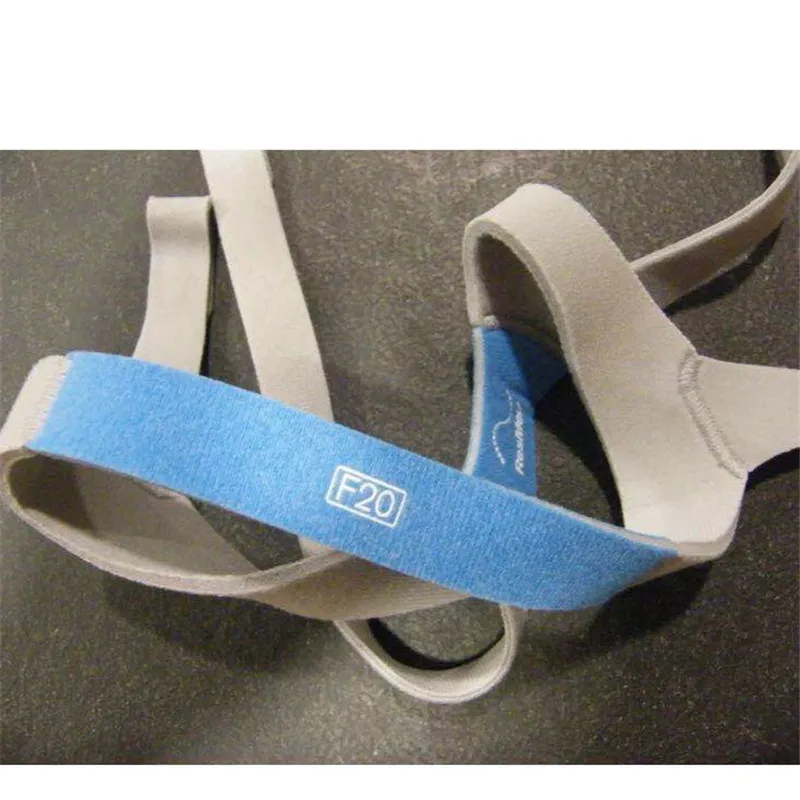 أغطية رأس أصلية لـ Resmed Airfit F20 ، قناع الأنف ، قناع CPAP ، عصابة رأس ، ملحقات جهاز التهوية