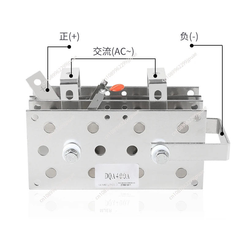 600A single-phase rectifier bridge welding machine accessories, bridge rectifier DQ300A