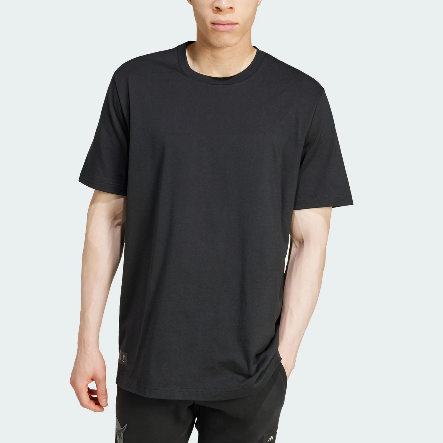 

Adidas Official Authentic Autumn New Men's Round Neck Loose Casual T-shirt JE3133