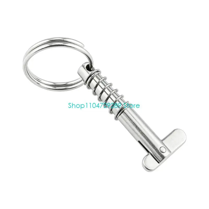 D8KE 5/16 3/8 Loop Handle Marine Bimini Top Pin Stainless Steel for Daily Upkeep