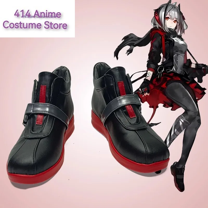 Anime Game Arknights W Cosplay Shoes Men Woman W Halloween Party Shoes