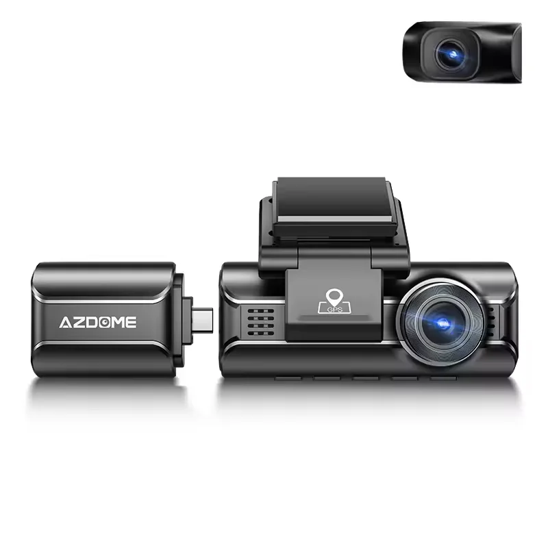 M550 Max 4K GPS Car Dashcam 3.18'' IPS Front Rear Camera Wifi 64GB TF Card Black Box Video Recorder WDR Night Vision