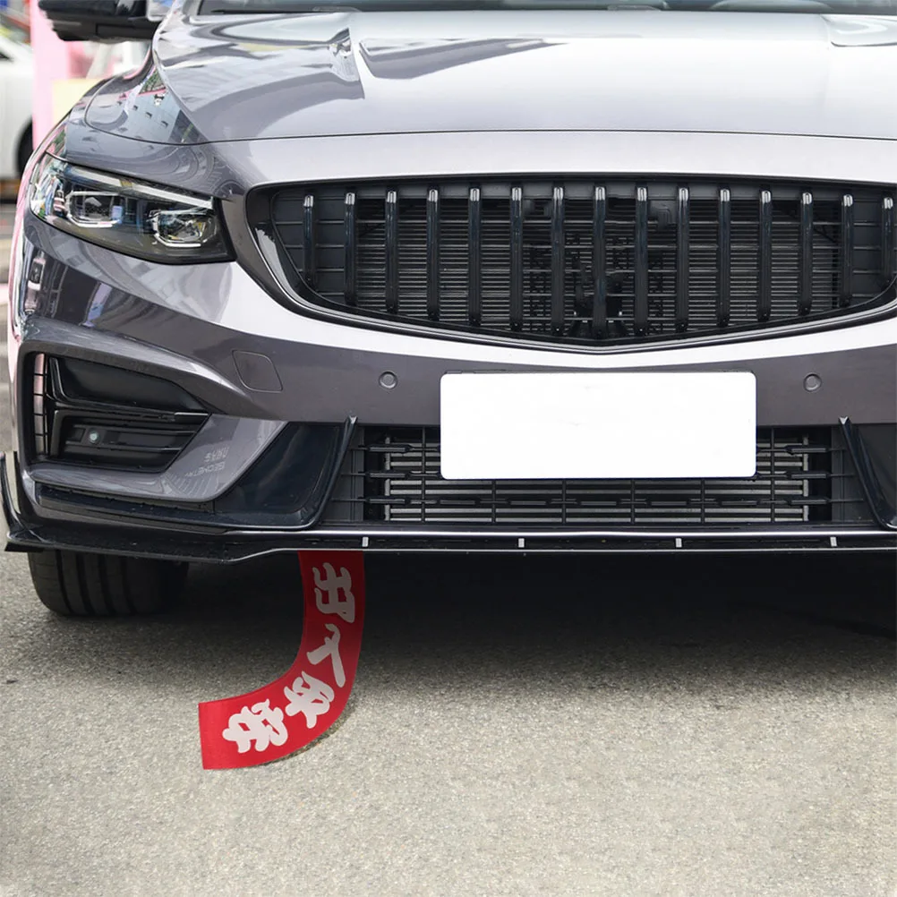 

2Pcs Universal Car Racing Tow Strap Heavy Duty Towing Rope Front Rear Bumper Reinforced Loops Emergency Recovery