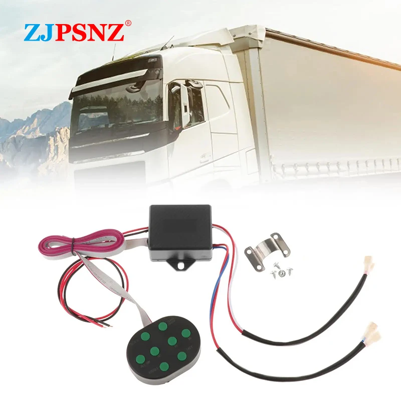 12 V 8 Töne Musical Air Horn Elektrische Schnecke Horn Für Fahrzeuge Motorräder Auto Mit 8 Sounds Control Box taste Universal – Detail 22