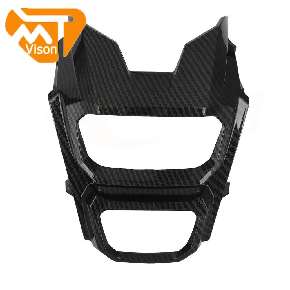 Set di coperture per fari Set di protezioni per luci laterali per fari in fibra di carbonio per moto per HONDA GROM MSX125 MSX 125