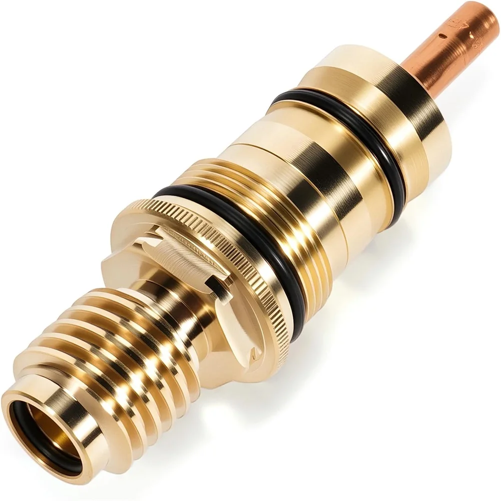 47050000 For Grohe Shower Valve Cartridge G1/2 Thread Brass Thermostatic Element for Precise Hot Cold Water Blending