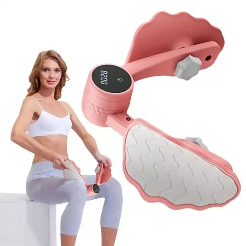 

New LED Smart Counting Pelvic Floor Muscle Trainer Inner Thigh Muscle Trainer Muscle Clip Leg Hip Trainer Pelvic Exerciser