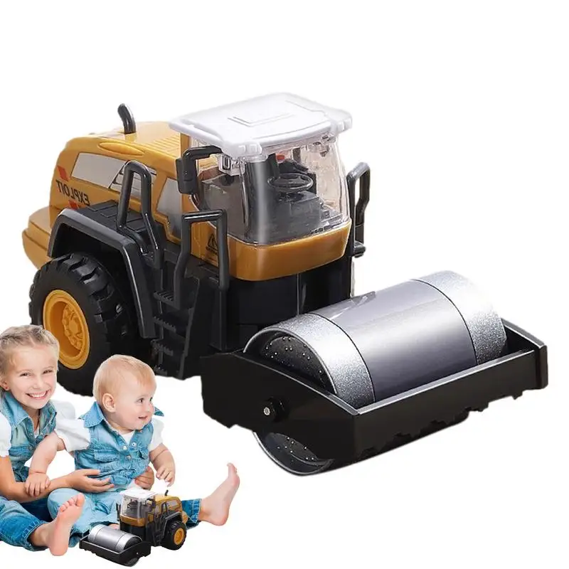 

Die-cast Road Roller Toys Engineering Road Planer Vehicle Truck Toy Creative Model Road Roller Construction Vehicle Model Grader