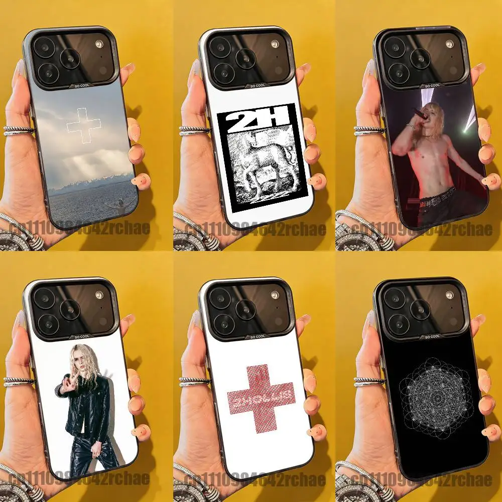 

For 2-2hollis Star boy 2 White Tiger Phone Case iPhone 15,17,11,14,13,16,12,E,Max,Plus,Air,Pro,Mini Black Matte Cover