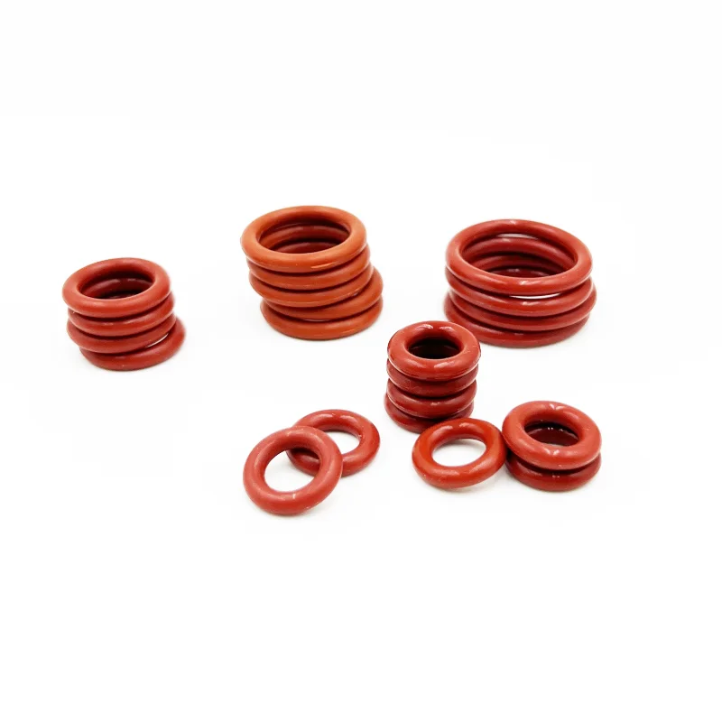 Rote Silikon-O-Ringe, 250–100 Stück, O-Ringe, rote Silikon-VMQ-Dichtung, Dichtungs-O-Ringe, Silikon-Unterlegscheibe, Gummi-O-Ring-Sortiment-Set – Detail 5