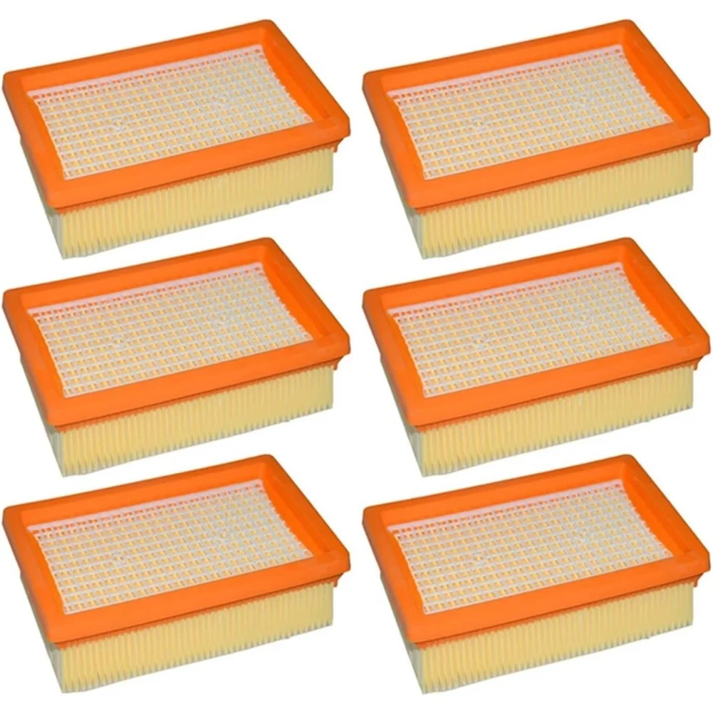 HEPA Filter 8Pcs Replacement For Karcher MV4 MV5 MV6 WD4 WD5 WD6 Vacuum Cleaner Accessories Parts