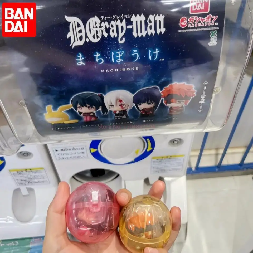 Figura de acción genuina Gashapon D.Gray-Man Allen Walker, bonita pose de espera Dazed, decoración de escritorio, Anime, juguete para coleccionar, regalo para niño