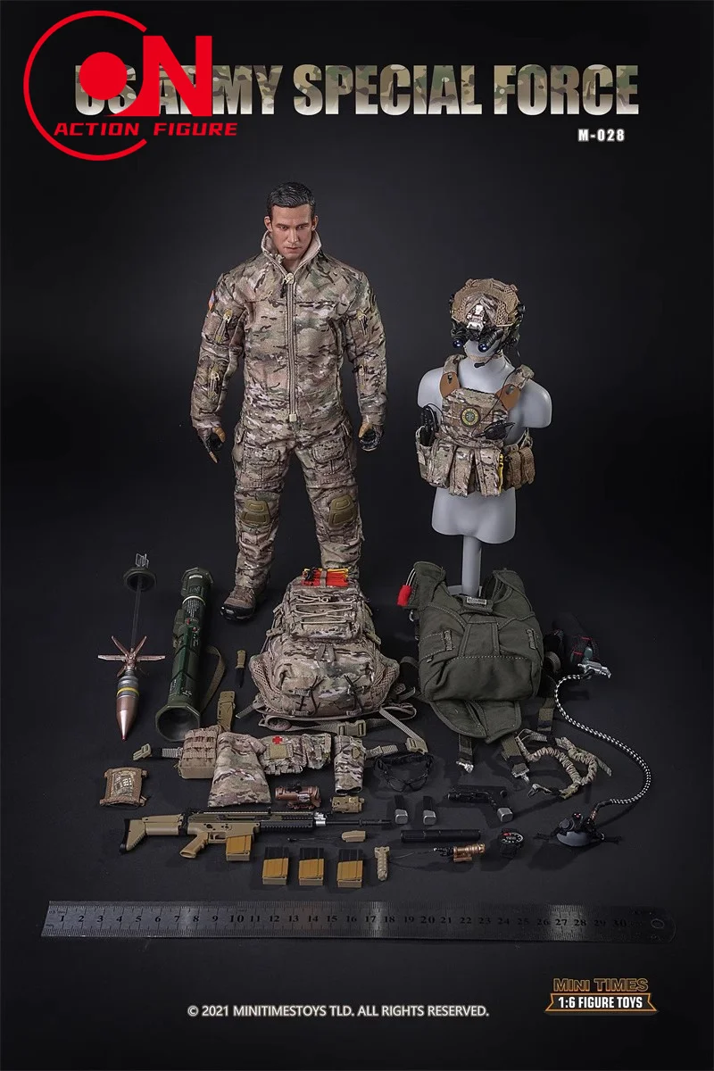 ألعاب مرات صغيرة 1/6 M028 الجيش الأمريكي قوة خاصة الجندي عمل الشكل 12 ''ذكر الجندي عمل الشكل مجموعة كاملة نموذج تحصيل #6