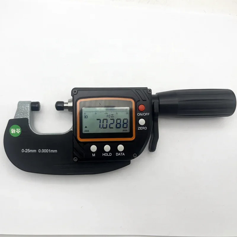 0.0001mm Digital Micrometer 0-25mm High Accuracy Outside Micrometer Measuring Tools For Measuring Thin Film