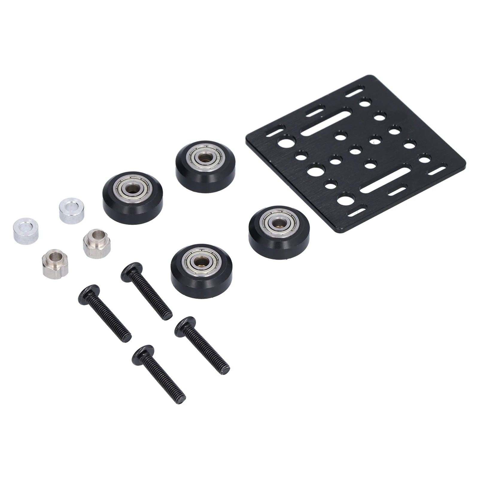 Gantry Plate Aluminium Alloy Build with Pulley 3D Printer Accessory Set Kit