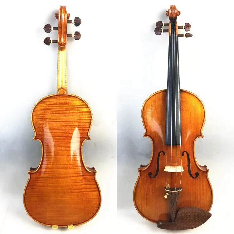 Professional Performance Level Master Class Hand-made Violin Import European Material Adult Solo