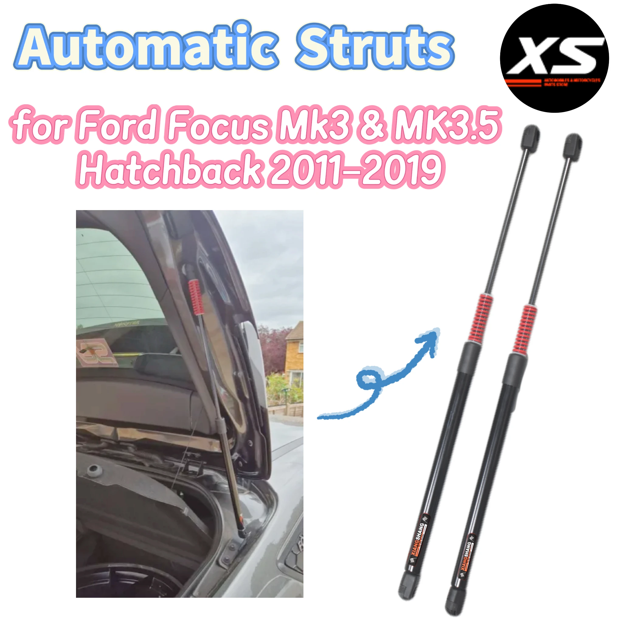 

Automatic Boot Struts With Spring For Ford Focus Mk3 MK3.5 Hatchback 2013-2018 Rear Tailgate Auto Open Lift Support Shock Damper