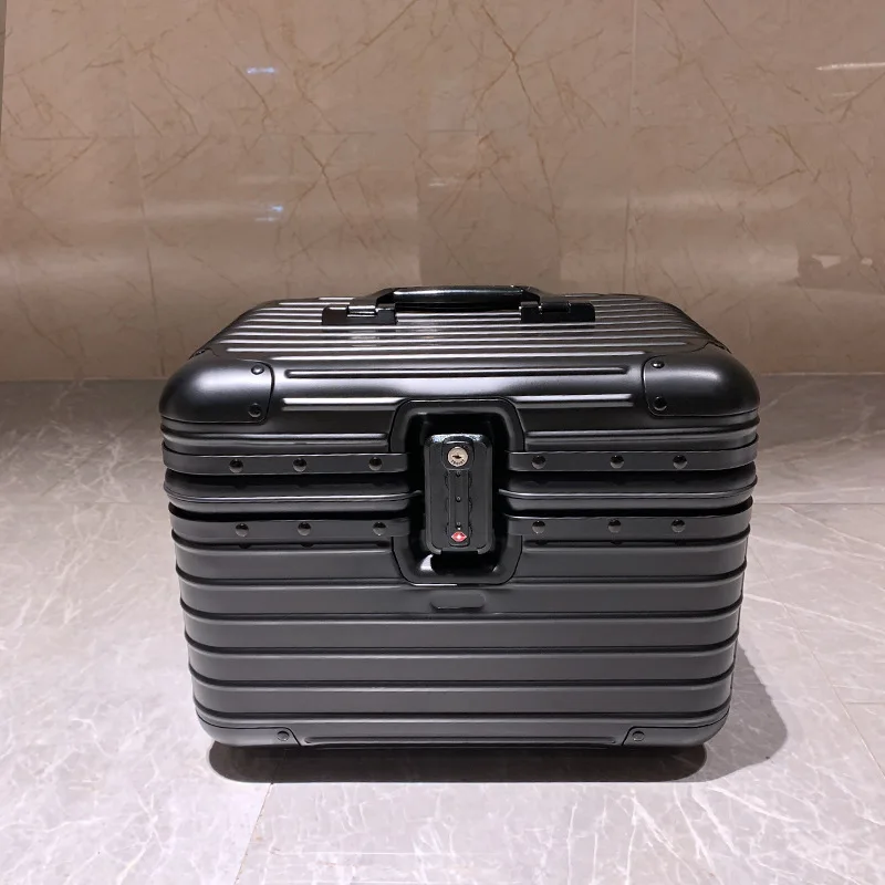 Suitcases All-aluminum-magnesium Alloy Tote Bag Packing Box Small Password Box Travel Packing Aluminum Frame Box 캐리어